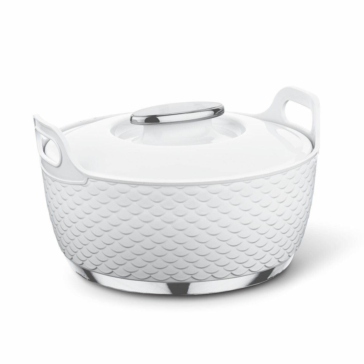 Asian Majestic Gold Casserole Dlx 5000 Ml (White)