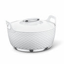 Asian Majestic Gold Casserole Dlx 5000 Ml (White)