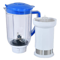 Preethi Blue Leaf Platinum Mixer Grinder 750.0 W | Multifunctional Grinder with Stainless Steel Jars & Blades | MG-139/09 White/Blue/Clear