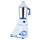 Preethi Blue Leaf Platinum Mixer Grinder 750.0 W | Multifunctional Grinder with Stainless Steel Jars & Blades | MG-139/09 White/Blue/Clear