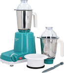 Preethi Trio Mixer Grinder with Stainless Steel Jars & Blades | PREETHI-MG-182/08 Green/White
