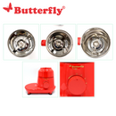 Butterfly Tulip Mixer Grinder - 600W -3 Jars- Red