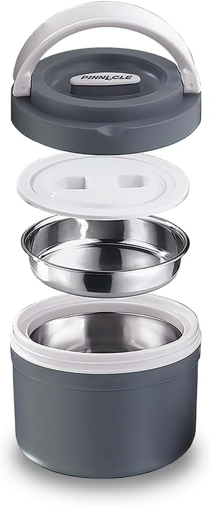 Winsor Pinnacle Prime Portable Insulated Lunch box 600Ml - Blue | Grey | Green - WPR2004