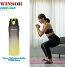 Winsor Pinnacle Wave Hydration Bottle 750Ml | Black - WPHY-BL-1015