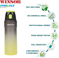 Winsor Pinnacle Wave Hydration Bottle 750Ml | Black - WPHY-BL-1015
