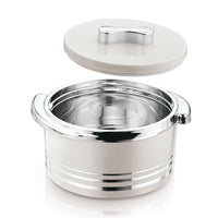 Winsor Panayaa Thermo Stainless Steel Insulated Hot Pot Container 3300ml | SILVER - WPY3008
