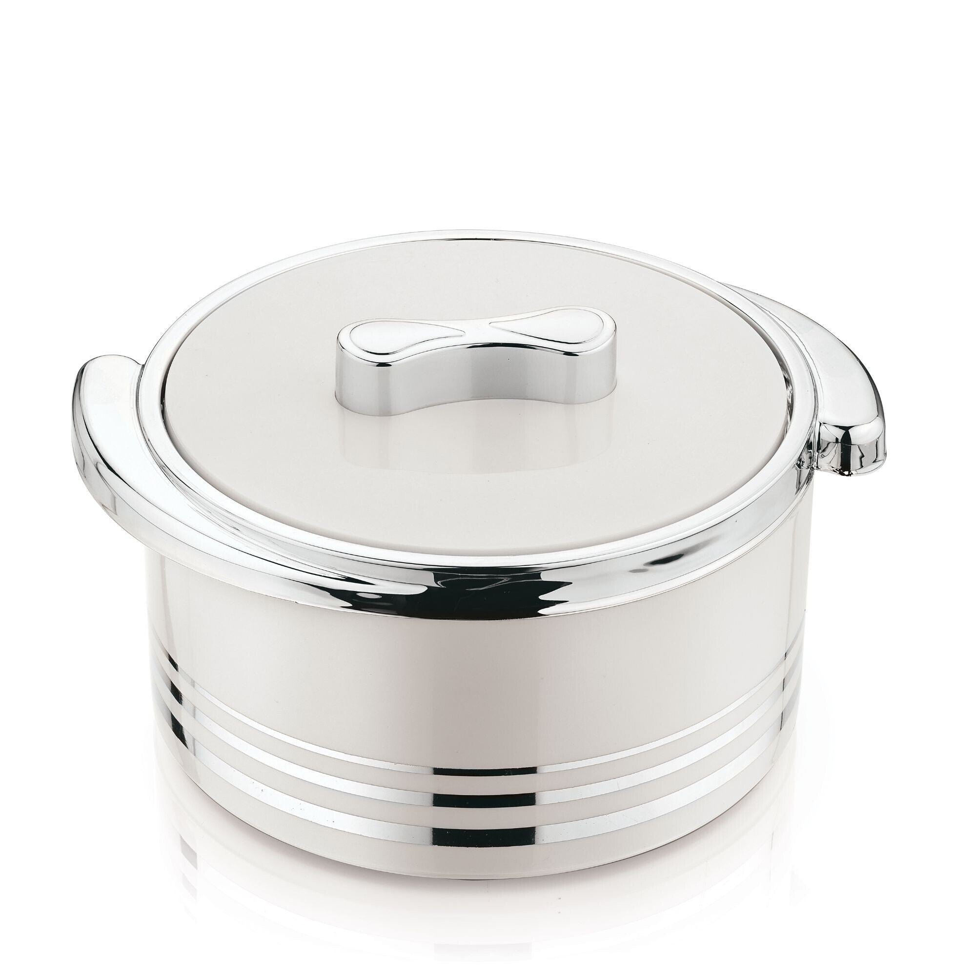 Winsor Panayaa Thermo Stainless Steel Insulated Hot Pot Container 3300ml | SILVER - WPY3008
