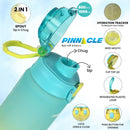 Winsor Pinnacle Wave Hydration Leak-Proof Water Bottle 750Ml | Green - WPHY-G-1014
