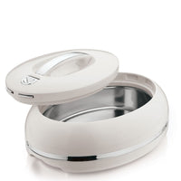 Winsor Omega Thermo Container Insulated Food Warmer 2000 ml | Silver - WOM1083