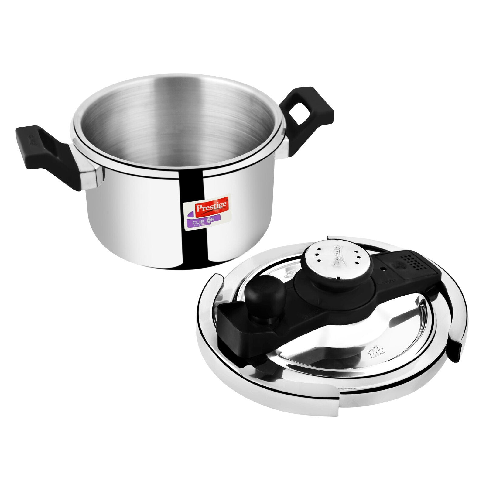 Prestige Clip on Svachh Stainless Steel 3L Pressure Cooker | MPC20231