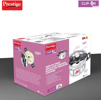 Prestige Clip on Svachh Stainless Steel 5L pressure Cooker | MPC20230