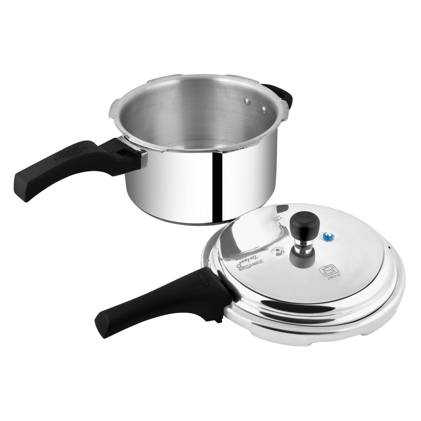 Prestige Deluxe Plus Aluminium Pressure Cooker 5.0 Ltr | MPD10702