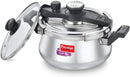 Prestige Svachh Clip-on 5 Litre Stainless Steel Pressure Cooker Handi | MPCH20233