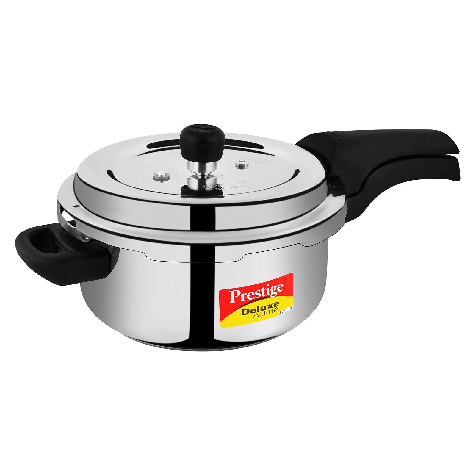 Prestige Stainless Steel Deluxe Alpha Svachh 3L Pressure Cooker | MPD20248