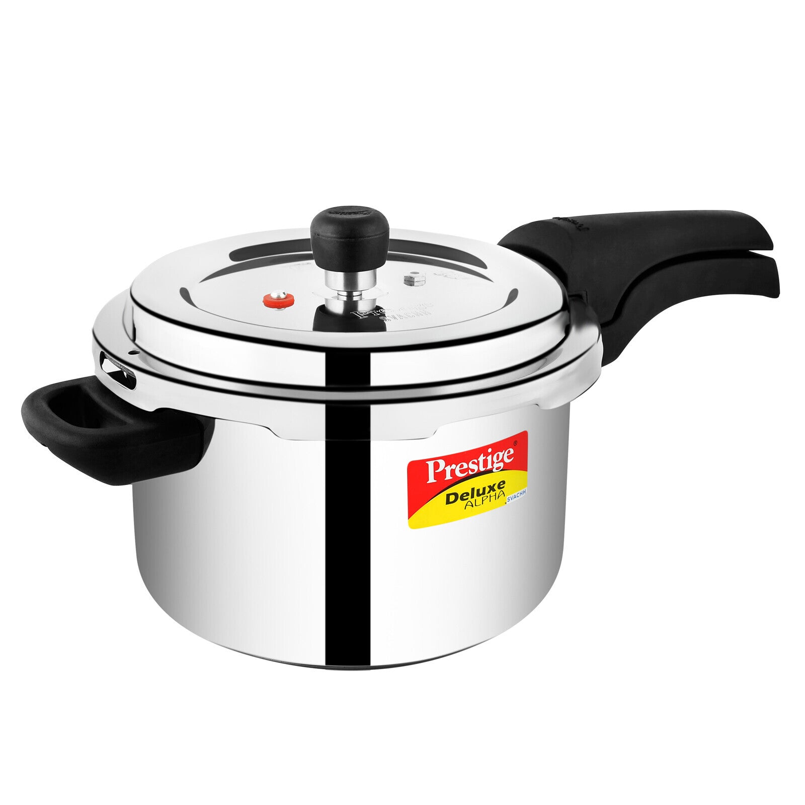 Prestige Stainless Steel Deluxe Alpha Svachh 4L Pressure Cooker | MPD20250