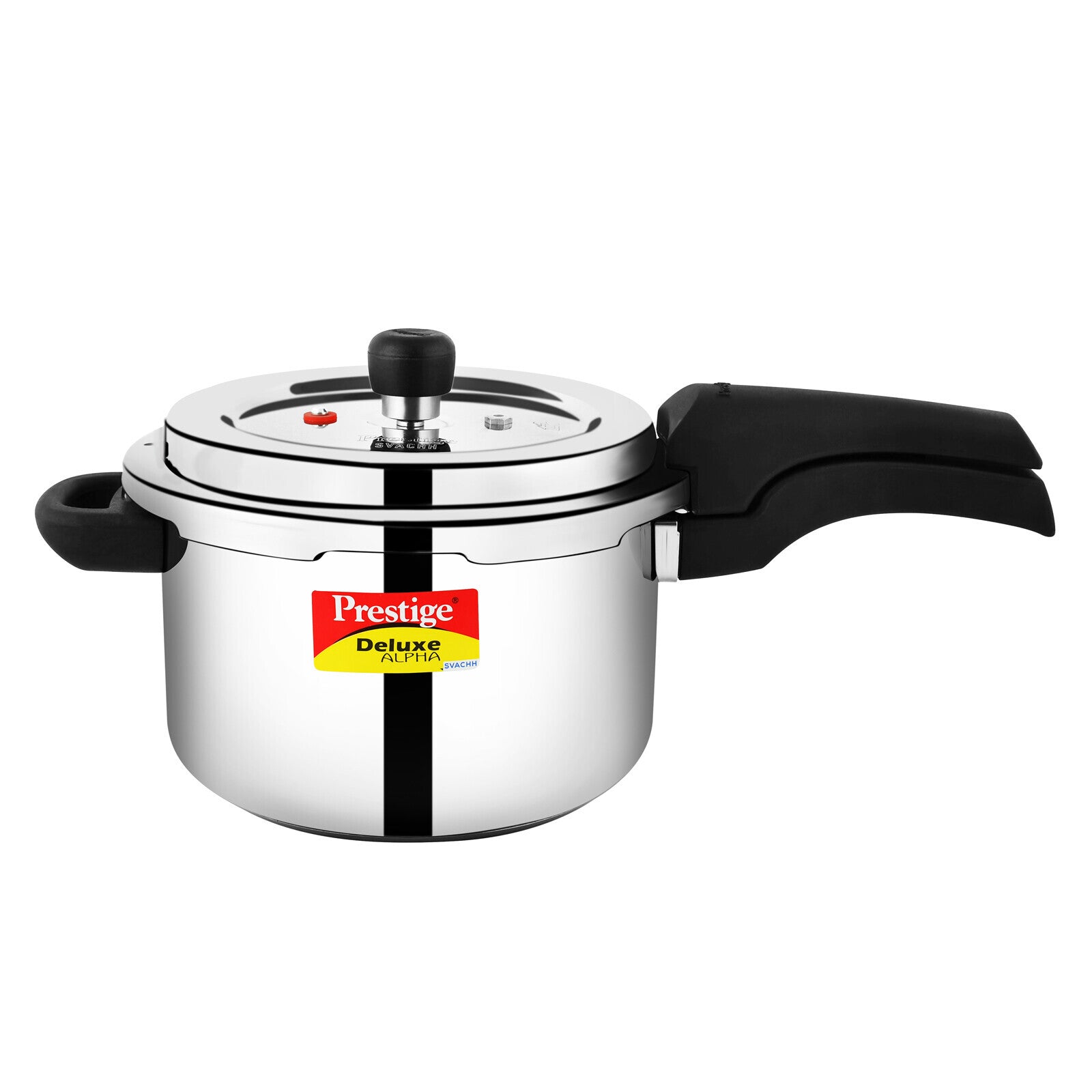 Prestige Stainless Steel Deluxe Alpha Svachh 4L Pressure Cooker | MPD20250