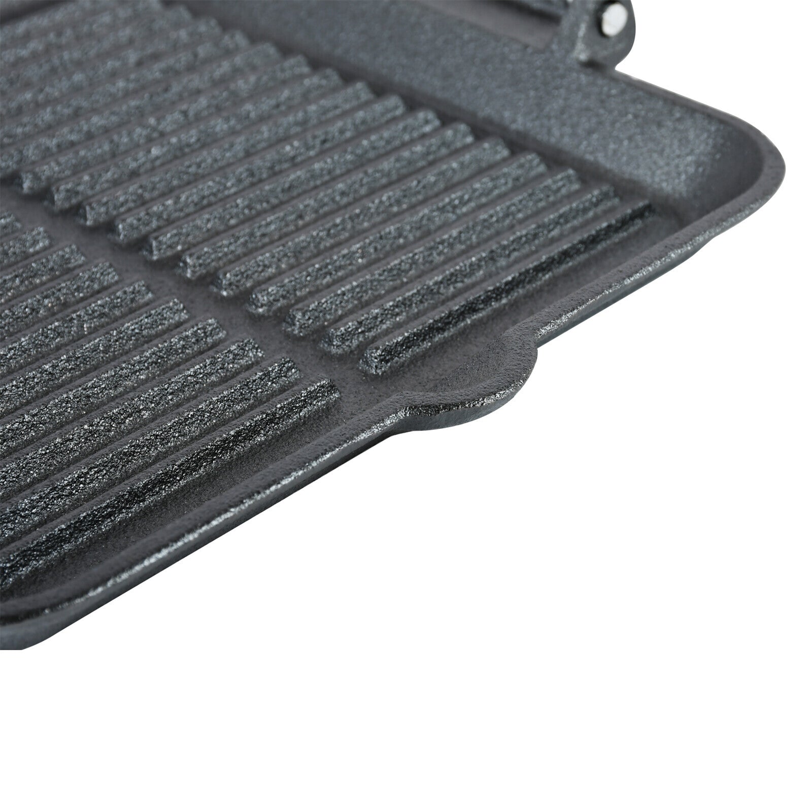 Prestige Cast Iron Chargriller 24 cm | Portable Small Charcoal Grill and Tabletop Cast Iron Skillet | PR15862