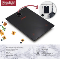 Prestige Digital Kitchen Scale LED Display - Black | PR81006