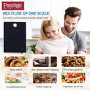 Prestige Digital Kitchen Scale LED Display - Black | PR81006