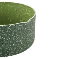 Prestige Essentials Granite Milk Pan 18Cm | Granite Coated Pan for Milk | Cast Aluminium Cookware | Green - PR81122