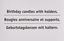 Prestige Birthday Candles (24Pcs) | PR919