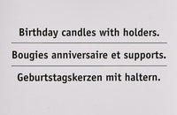 Prestige Birthday Candles (24Pcs) | PR919