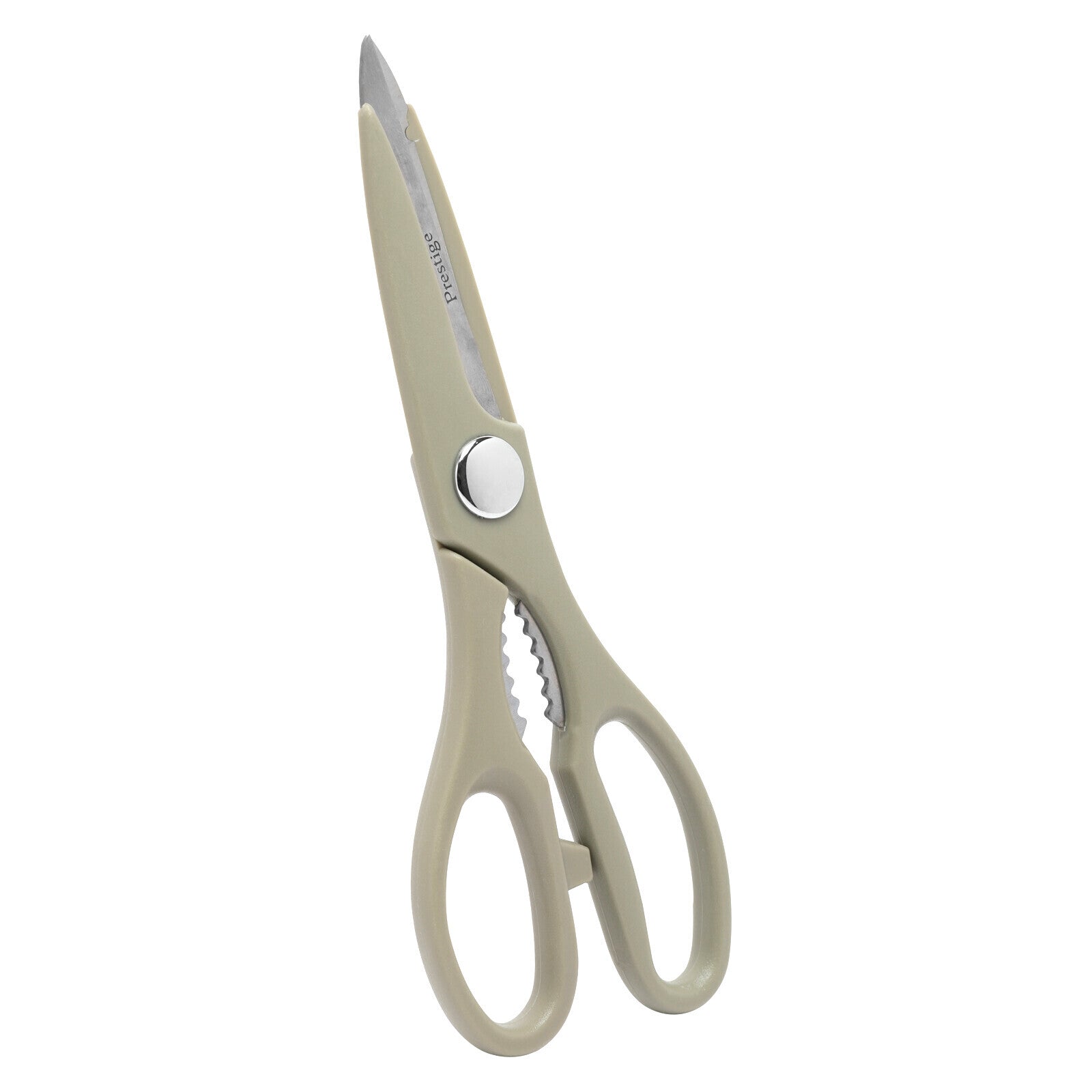 Prestige Multipurpose Kitchen Scissors 9Cm | Heavy Duty Stainless Steel Shears with Bottle Opener | Cut Meat, Chicken, Fish, Vegetables | PR166