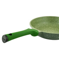 Prestige Essentials Granite Non-Stick Fry Pan 20cm | Induction Compatible Cast Aluminium Frying Pan | Green - PR81100