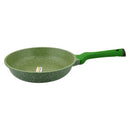 Prestige Essentials Granite Non-Stick Fry Pan 24cm | Induction Compatible Cast Aluminium Frying Pan | Green - PR81101