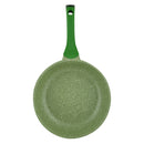 Prestige Essentials Granite Non-Stick Fry Pan 30cm | Induction Compatible Cast Aluminium Frying Pan | Green - PR81104