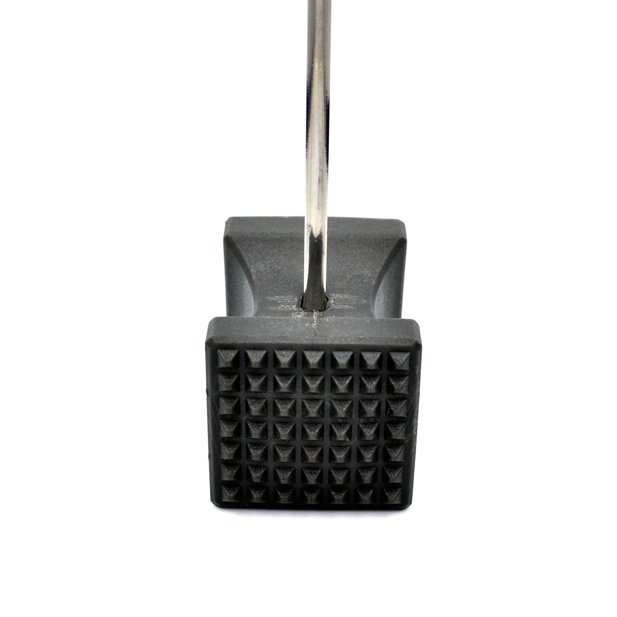 Prestige Meat Tenderizer | Meat Tenderizer Hammer with Comfortable-Grip Handle | Dual-side Mallet for Kitchen | Heavy Duty Pounder For Tenderizing Steak | Black - PR5172