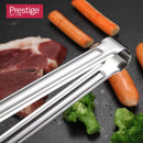 Prestige Stainless Steel Tong | Kitchen Cooking Tongs | Cooking Barbecue Grilling Food Tongs | Steak Tongs, Salad Tongs, Dessert Tongs For Buffet | PR49076