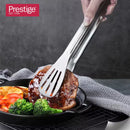 Prestige Stainless Steel Tong | Kitchen Cooking Tongs | Cooking Barbecue Grilling Food Tongs | Steak Tongs, Salad Tongs, Dessert Tongs For Buffet | PR49076