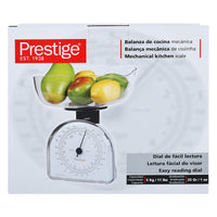 Prestige Kitchen Scale Chrome 5 kg | White - PR50096