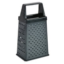 Prestige Stainless Steel Mini Box Grater|Sturdy and durable|Soft grip handle| Black - PR50153