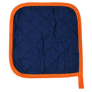 Prestige Oven Glove and Pot Holder Set with Insulated Surfaces | Heat Resistant Pot Holders | Blue-PR496