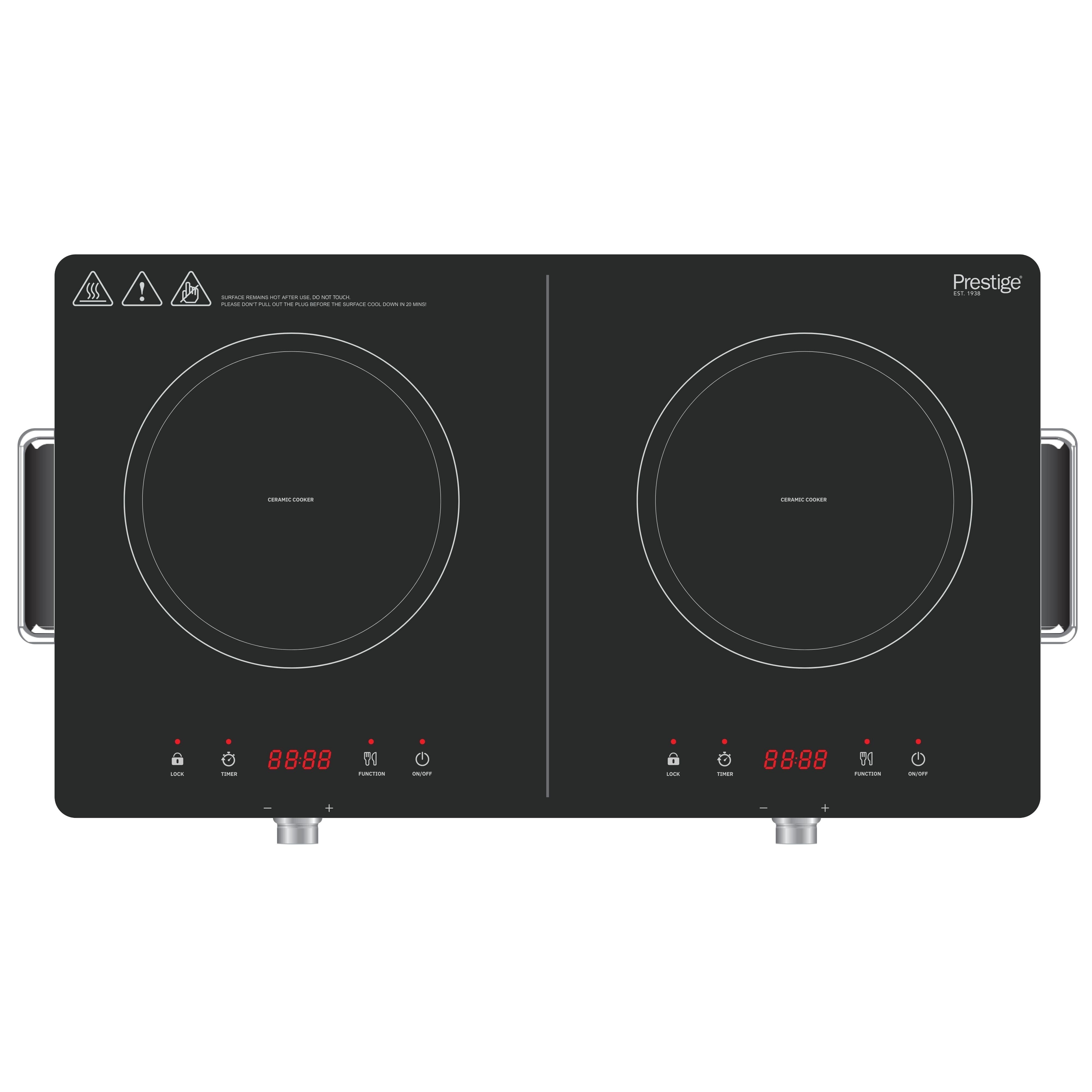 Prestige Double Infrared Cooker- 2800W | PR81536