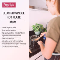 Prestige Single Hot Plate - 1500W | PR81523