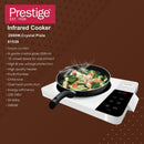 Prestige Single Infrared Cooker Square- 2000W | PR81538