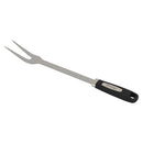 Prestige BBQ Fork with Soft Grip Handle 38 cm | Silver - PR42103