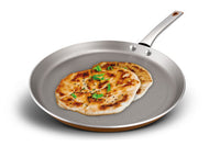 Prestige Ultra Non Stick Flat Tawa 29cm with Complimentary Pan Holder | Induction-Based Tawa for Roti and Dosa | Triple Layered Non-Stick Coated Tawa | PR22610