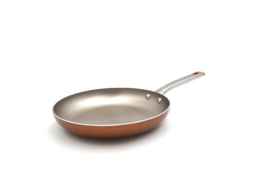 Prestige Ultra Non-Stick Frypan with Complimentary Pan Holder 25cm/10" | Induction Compatible Frying Pan | Triple-Layered Non-Stick Coated Frypan | PR22607