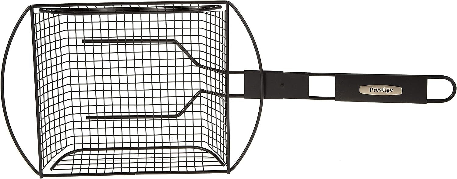Prestige Bbq Vegetable & Shrimp Basket | Black PR42114