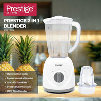 Prestige Stand Blender 1.5 Ltr 400W - White Color | PR81529