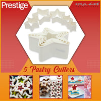 Prestige Star Shape Pastry Cutter Set of 5 | PR8053