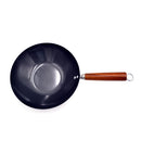 Prestige Nonstick Wok Pan 20Cm | Stir Fring Pan with wooden Handle | Black - PR42254