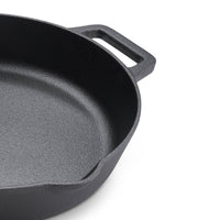 Prestige Cast Iron Pre-Seasoned Dual Handle Fry Pan 24 cm | PR48887