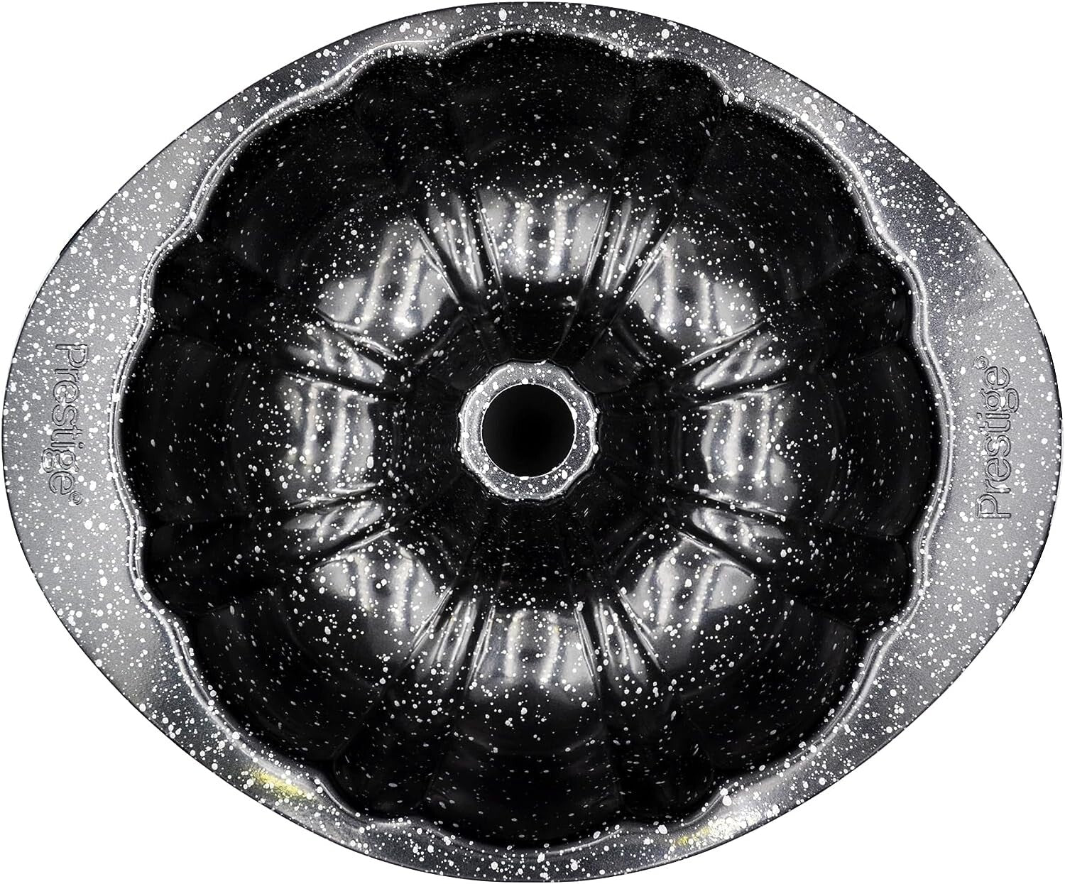 Prestige Granite Stone 26Cm/10-Inch Fluted Tube Non-Stick Pan | PR48761