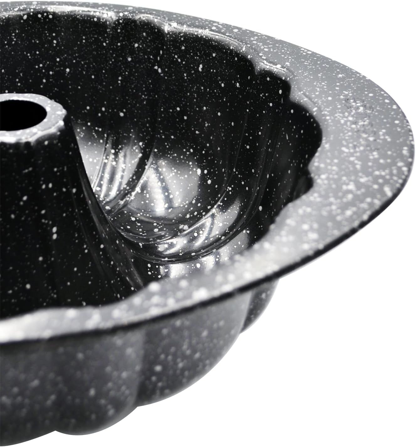 Prestige Granite Stone 26Cm/10-Inch Fluted Tube Non-Stick Pan | PR48761