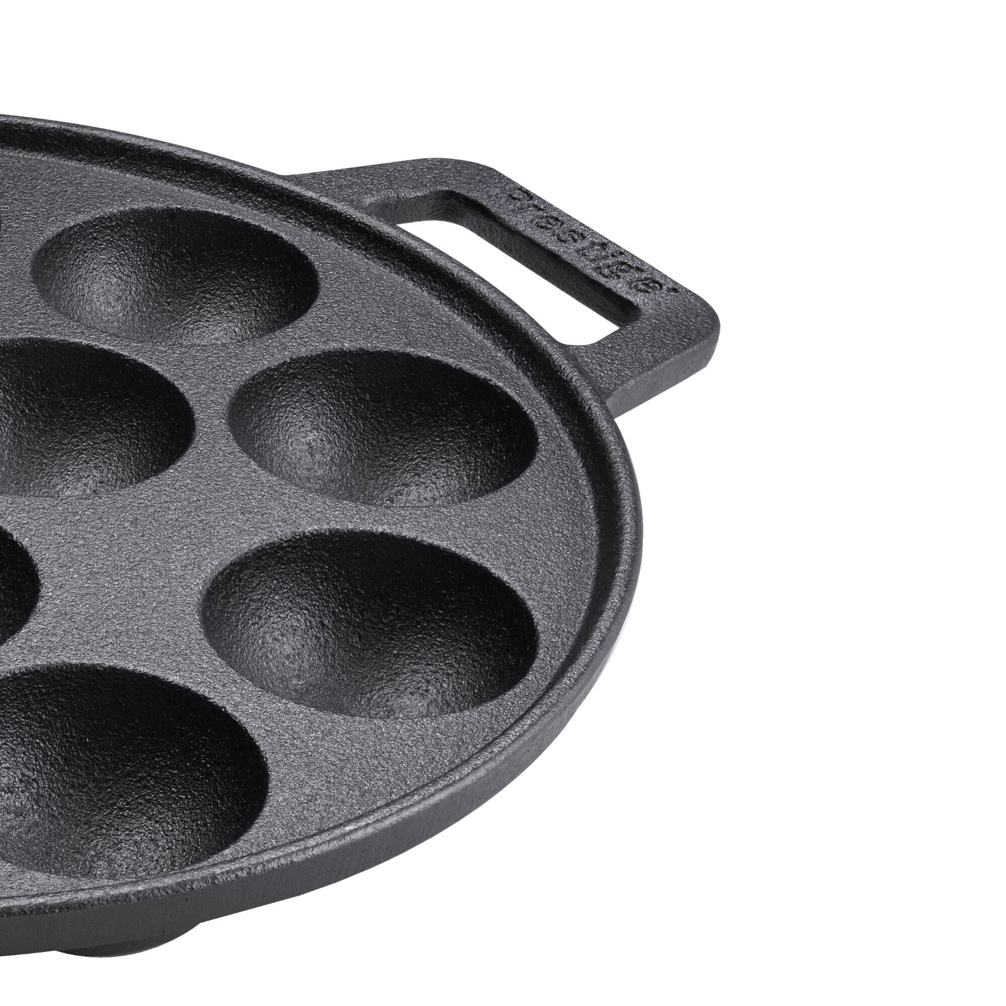 Prestige Cast Iron Pre-Seasoned Duel Handle Appam Pan 26 CM | PR48908